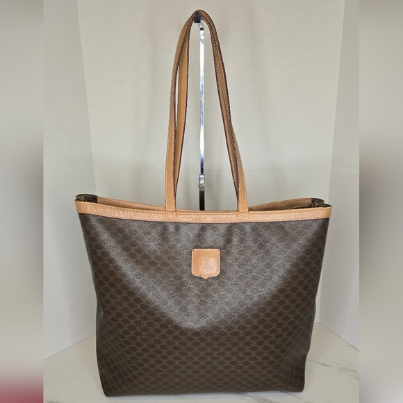 Celine Macadam Triomphe Monogram Tote Shoulder Bag - Picture 12 of 12